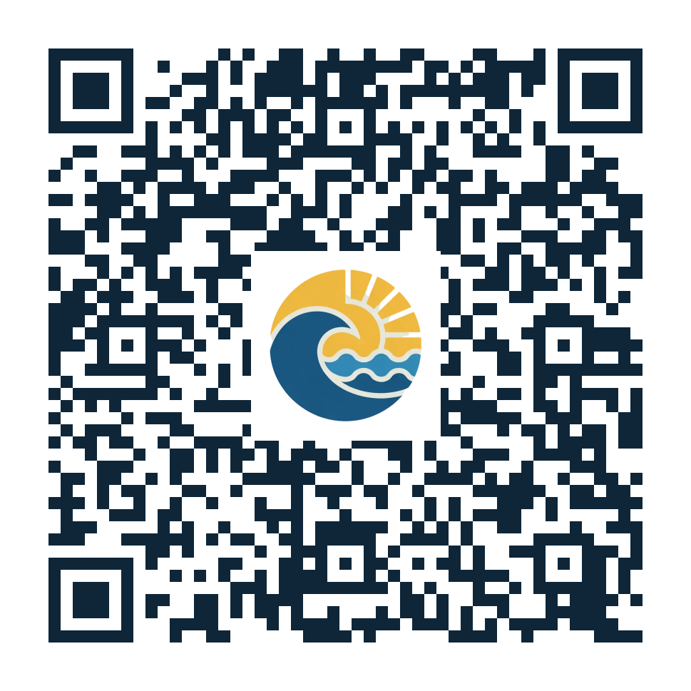 QR code menant à la carte de Les Délices de la Mer